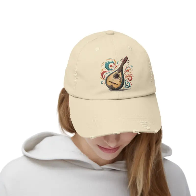 Cotton Twill Distressed Hats - Ruggedly Stylish Cotton - DipaliZ