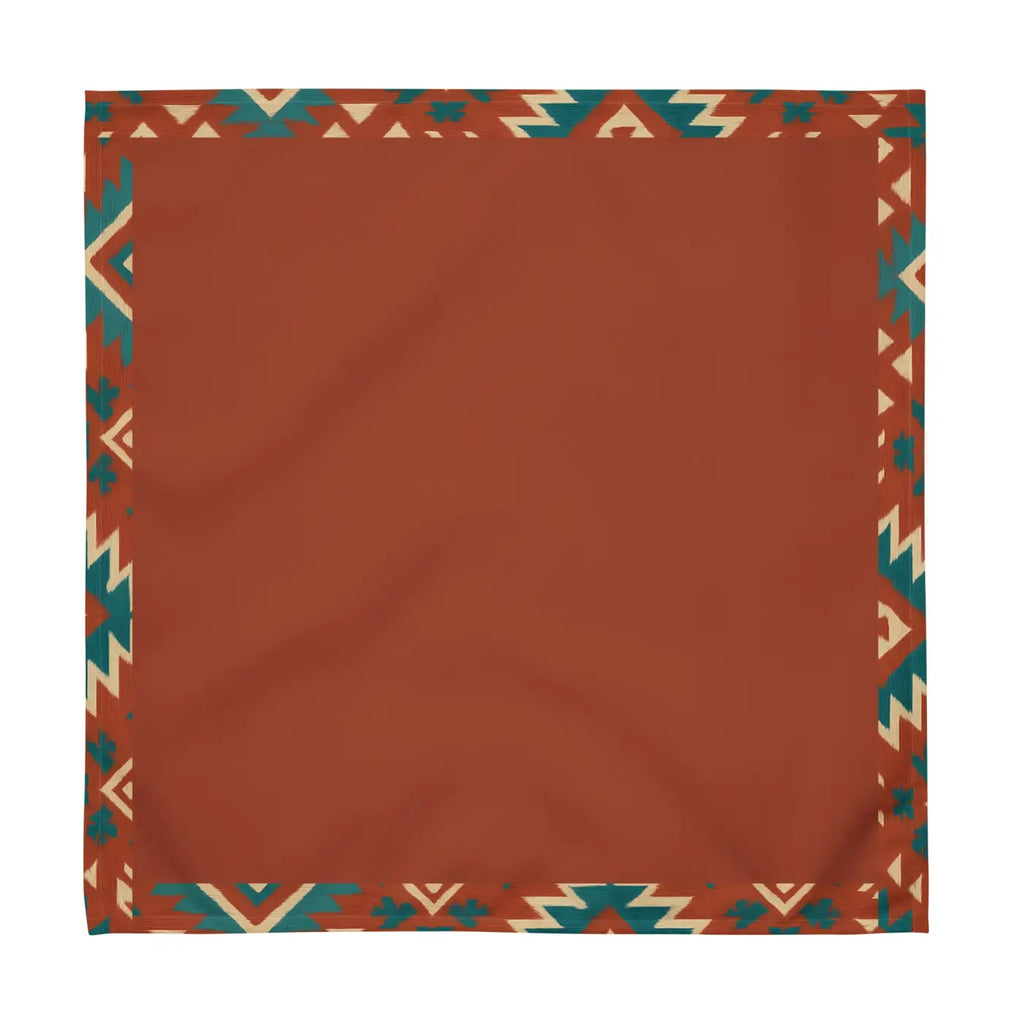 Rust Color Napkin Set - Boho Chic Cloth Napkins - DipaliZ