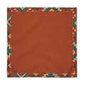 Rust Color Napkin Set - Boho Chic Cloth Napkins - DipaliZ