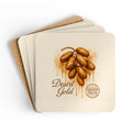 Premium Rustic Cork Coaster Set - Vibrant Table Decor - DipaliZ