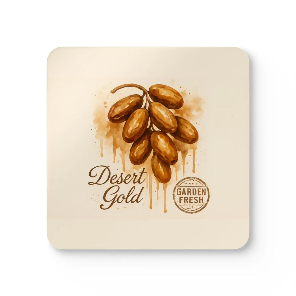 Premium Rustic Cork Coaster Set - Vibrant Table Decor - DipaliZ