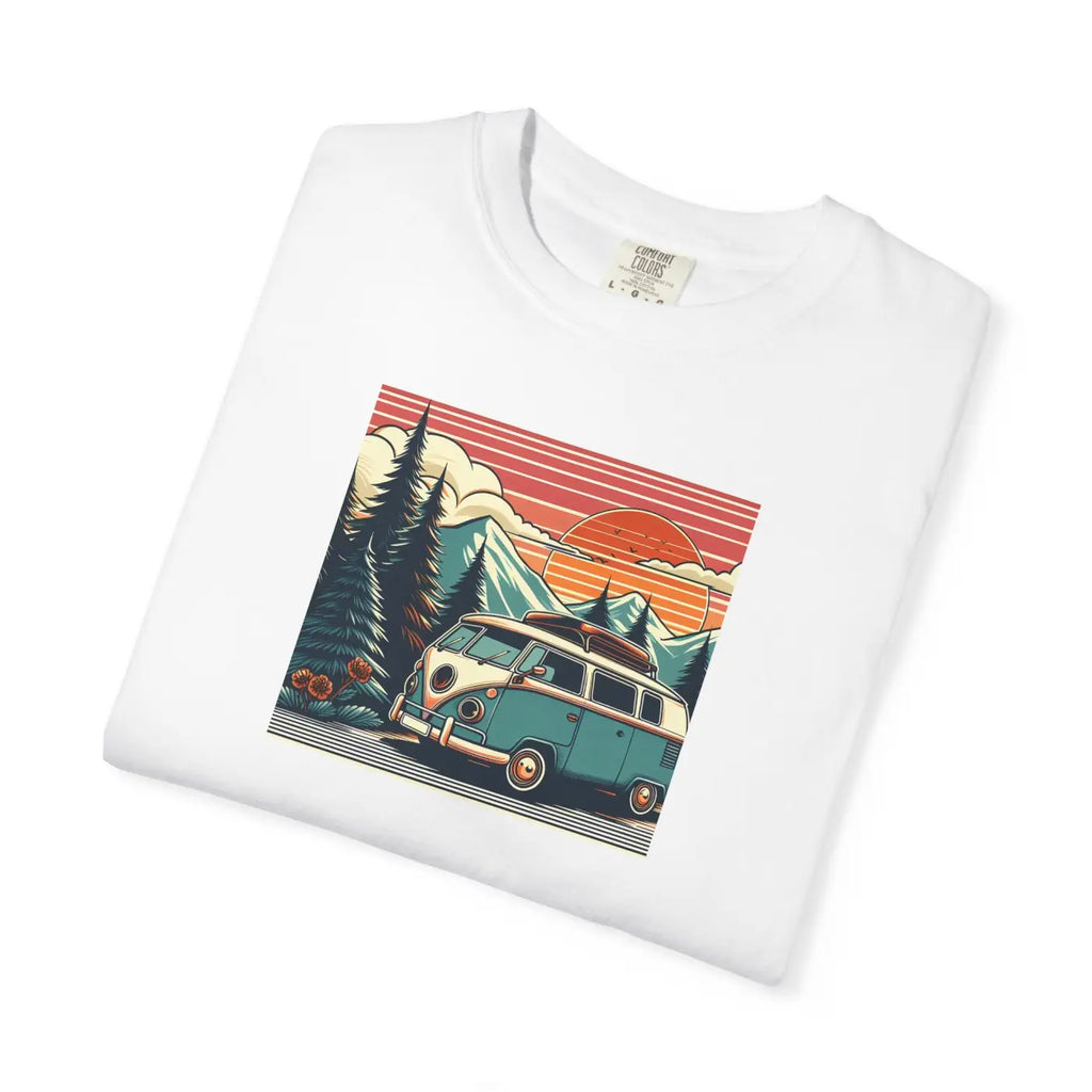 Sunset Comfort Colors Tee - Ring-Spun Cotton RV Design - DipaliZ