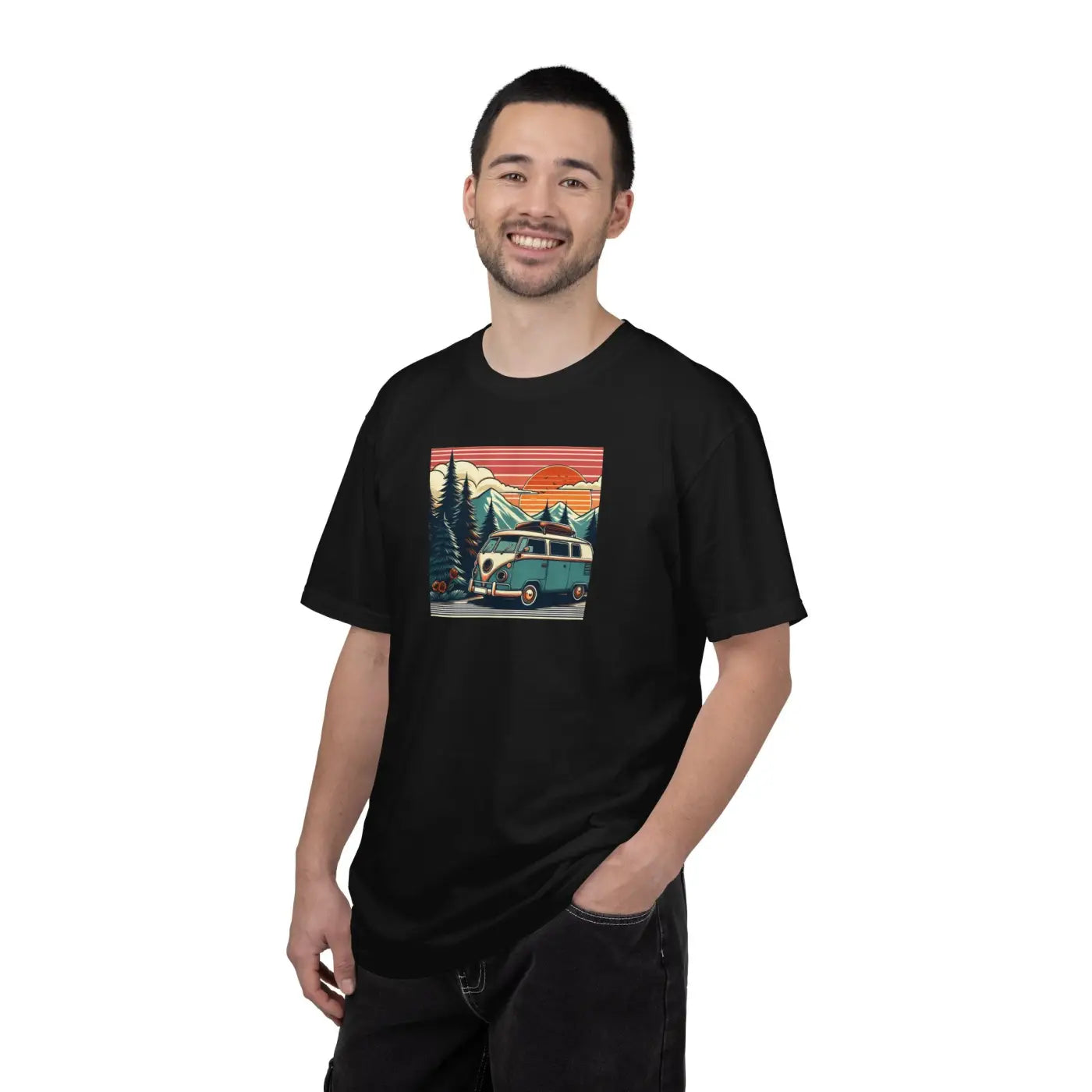 Sunset Comfort Colors Tee - Ring-Spun Cotton RV Design - DipaliZ