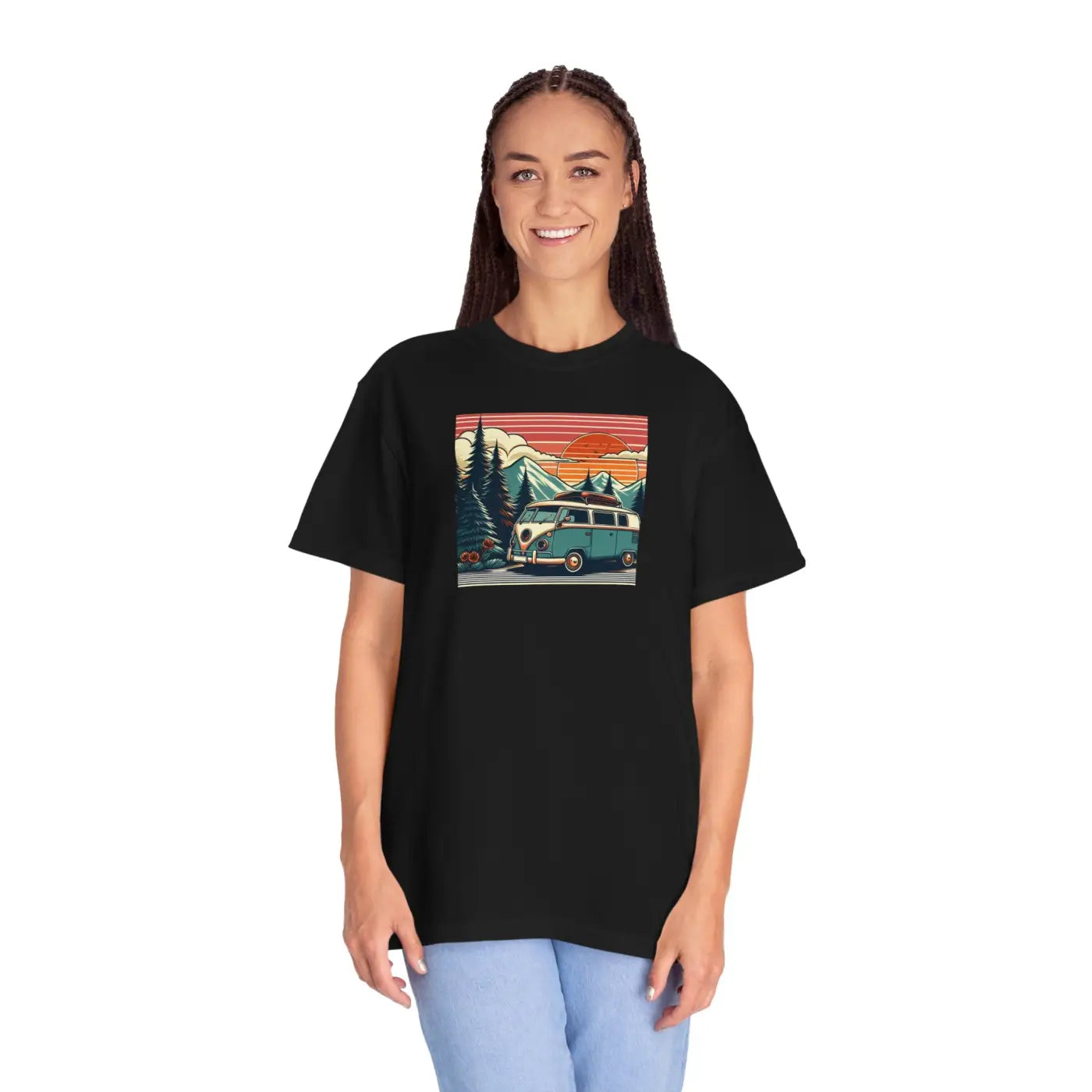 Sunset Comfort Colors Tee - Ring-Spun Cotton RV Design - DipaliZ