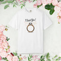 Unisex Wedding Tee - Just Said Yes Engagement - DipaliZ