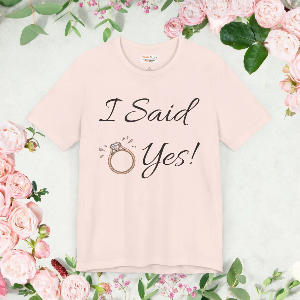 Bridal Short Sleeve Tee - Engagement Parties Gift - DipaliZ