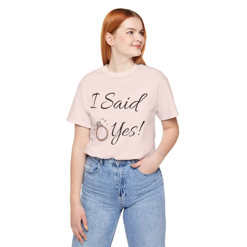 Bridal Short Sleeve Tee - Engagement Parties Gift - DipaliZ