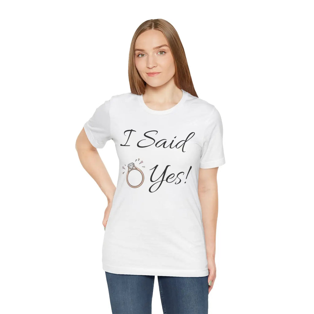 Bridal Short Sleeve Tee - Engagement Parties Gift - DipaliZ