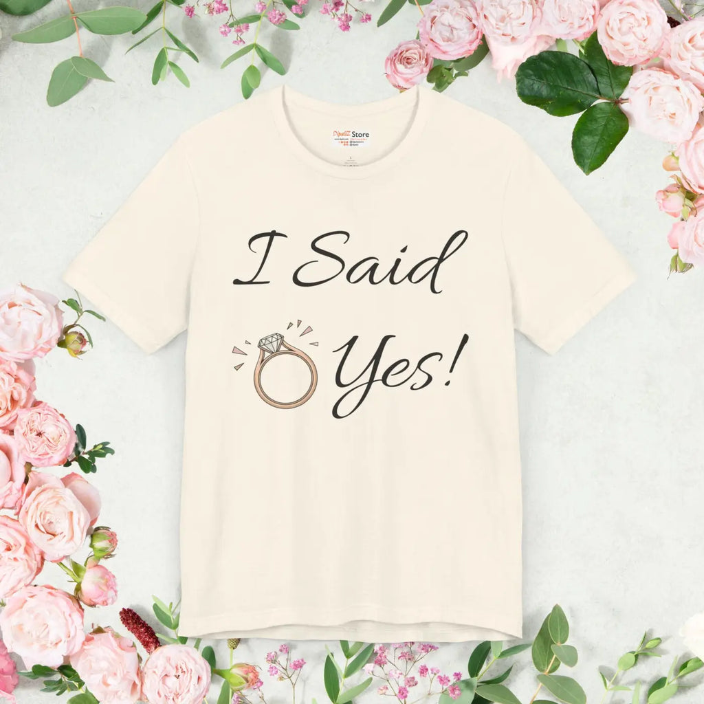 Bridal Short Sleeve Tee - Engagement Parties Gift - DipaliZ