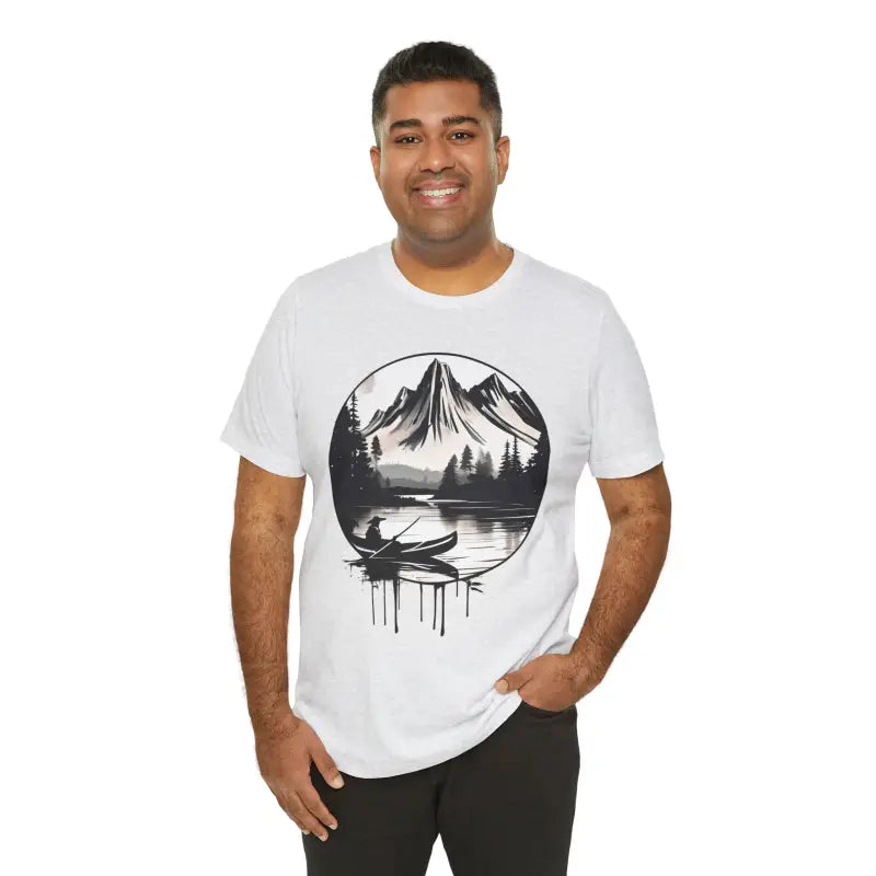 Samurai Canoeing Cotton T-Shirt - Jersey Short Sleeve - DipaliZ