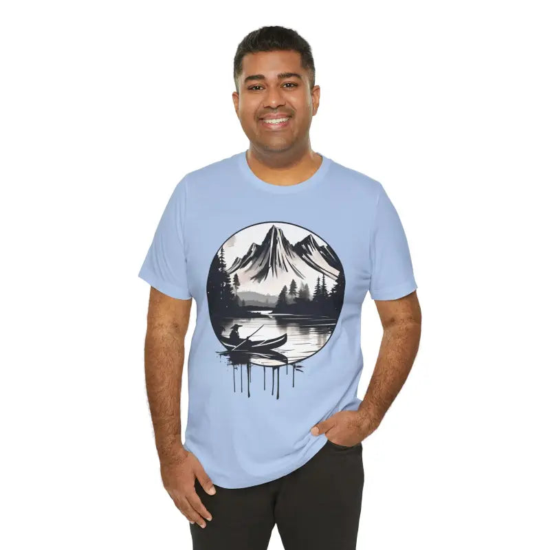 Samurai Canoeing Cotton T-Shirt - Jersey Short Sleeve - DipaliZ