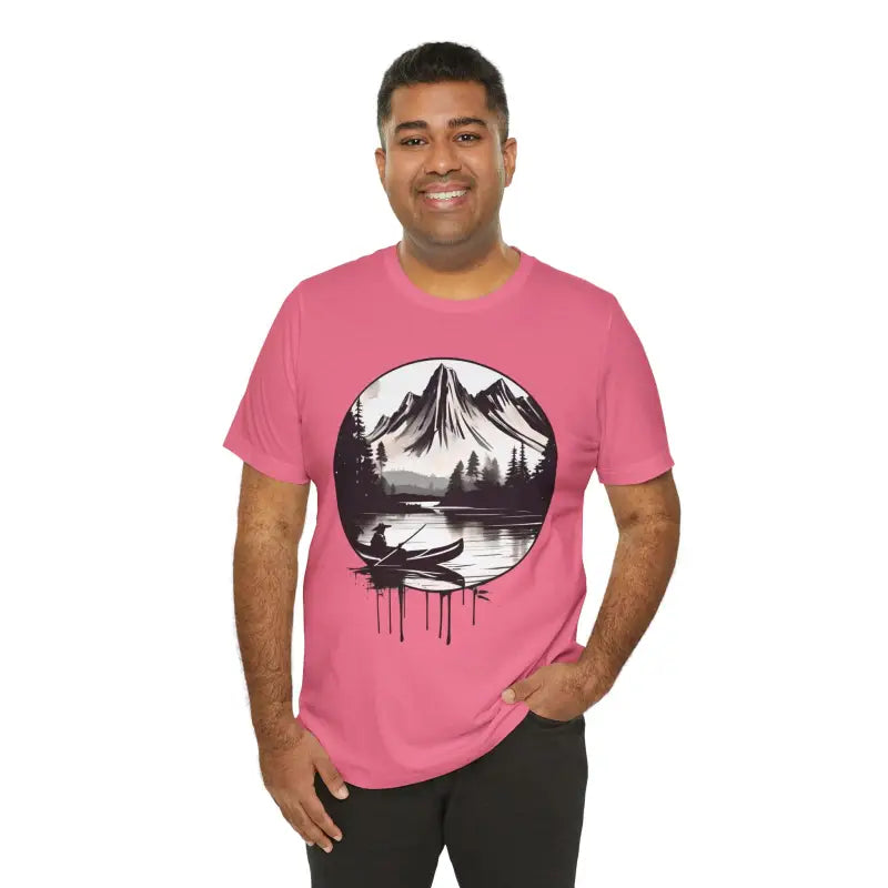 Samurai Canoeing Cotton T-Shirt - Jersey Short Sleeve - DipaliZ