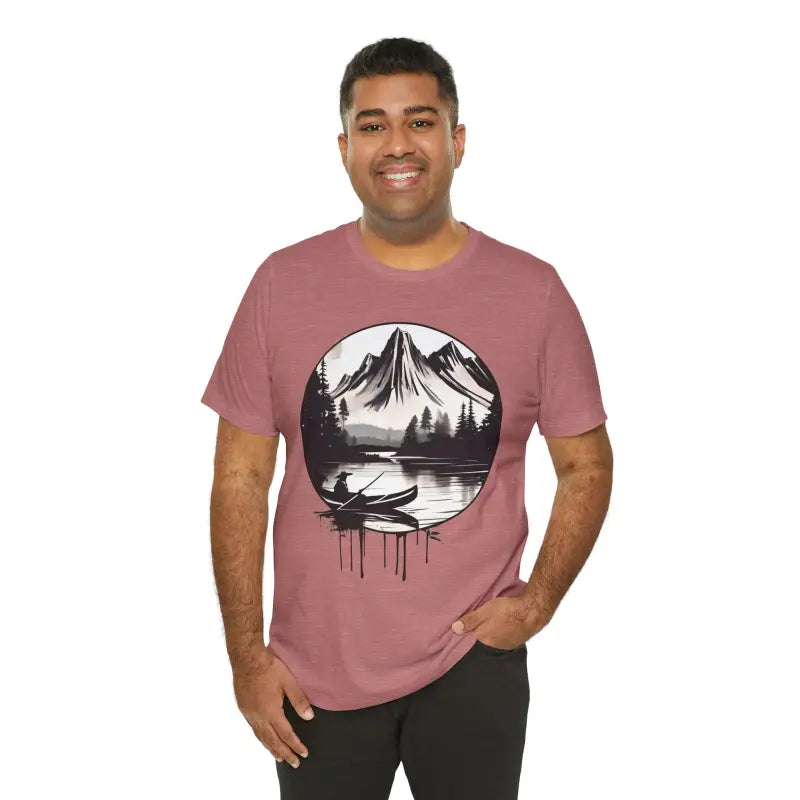 Samurai Canoeing Cotton T-Shirt - Jersey Short Sleeve - DipaliZ