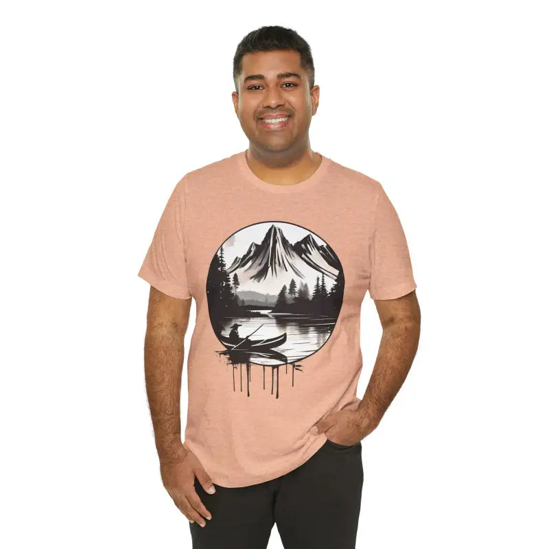 Samurai Canoeing Cotton T-Shirt - Jersey Short Sleeve - DipaliZ