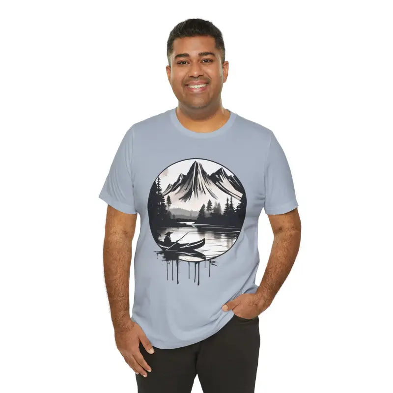 Samurai Canoeing Cotton T-Shirt - Jersey Short Sleeve - DipaliZ