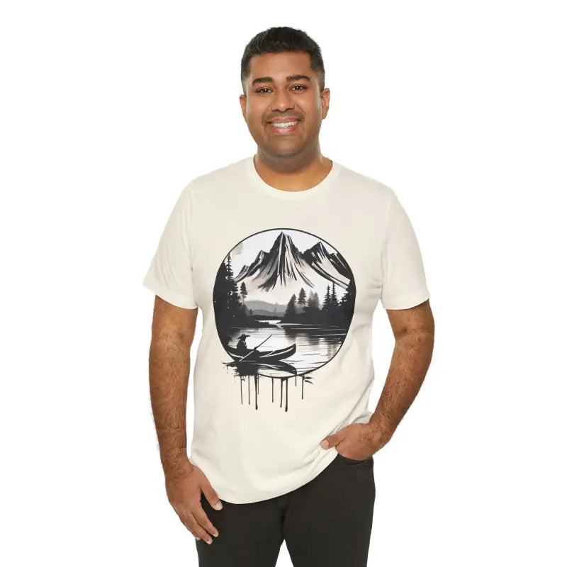 Samurai Canoeing Cotton T-Shirt - Jersey Short Sleeve - DipaliZ