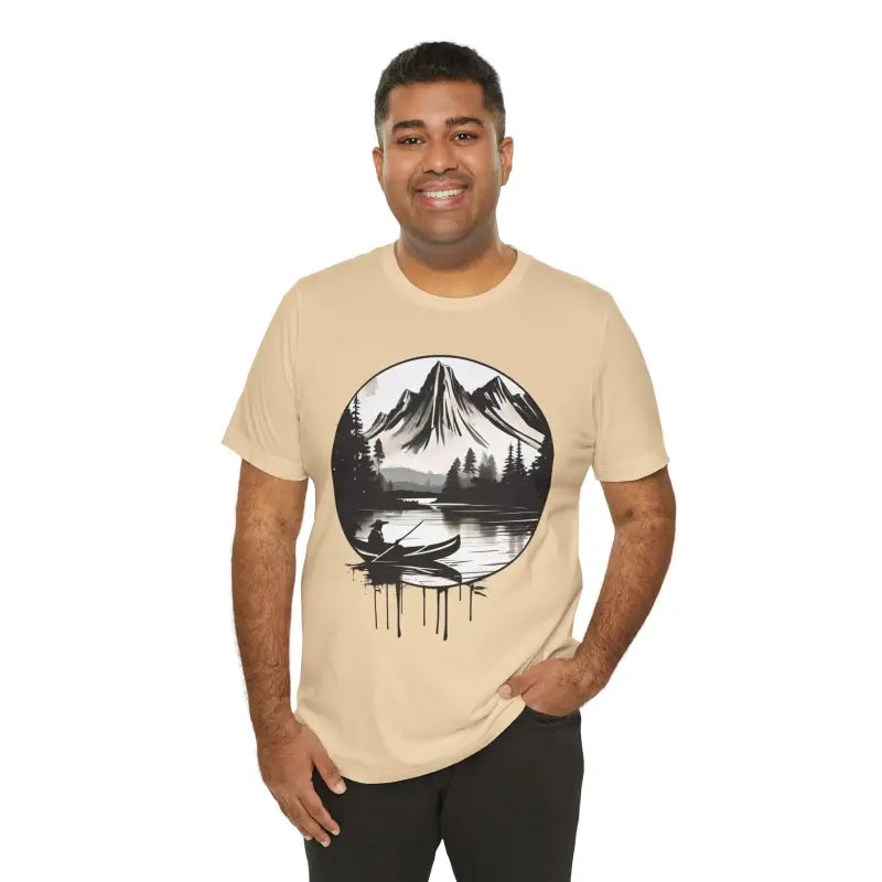Samurai Canoeing Cotton T-Shirt - Jersey Short Sleeve - DipaliZ