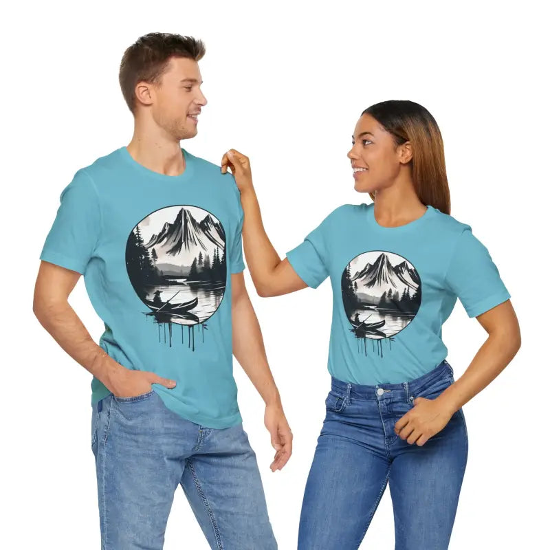 Samurai Canoeing Cotton T-Shirt - Jersey Short Sleeve - DipaliZ