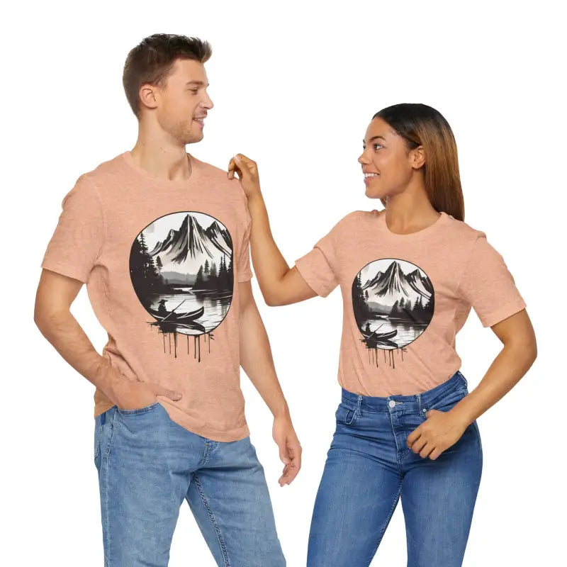 Samurai Canoeing Cotton T-Shirt - Jersey Short Sleeve - DipaliZ