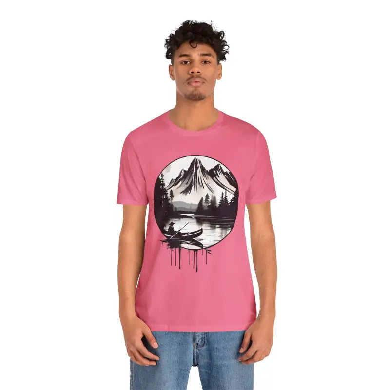 Samurai Canoeing Cotton T-Shirt - Jersey Short Sleeve - DipaliZ