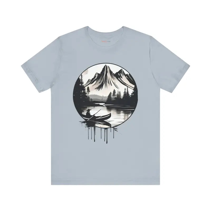 Samurai Canoeing Cotton T-Shirt - Jersey Short Sleeve - DipaliZ