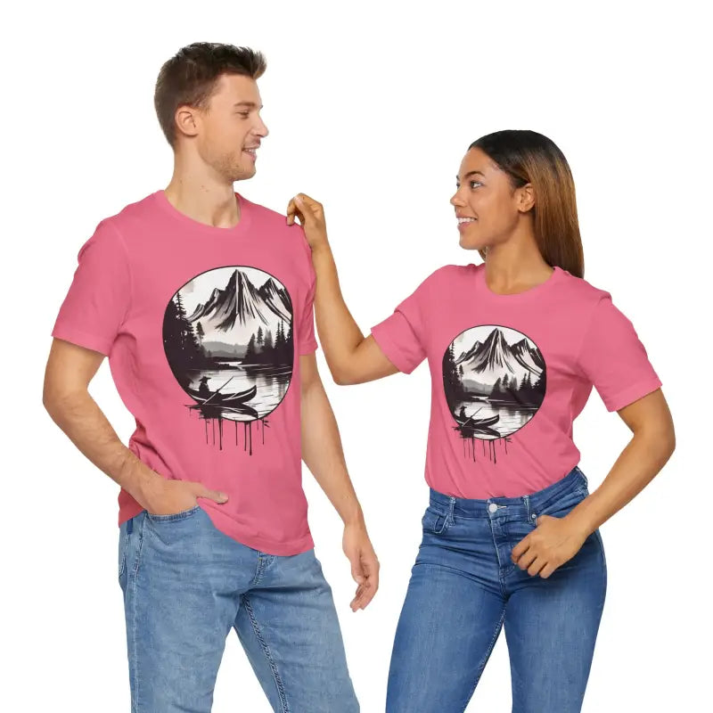 Samurai Canoeing Cotton T-Shirt - Jersey Short Sleeve - DipaliZ