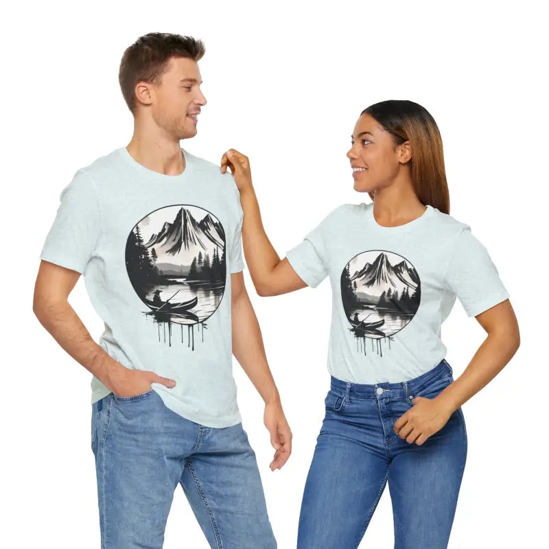 Samurai Canoeing Cotton T-Shirt - Jersey Short Sleeve - DipaliZ