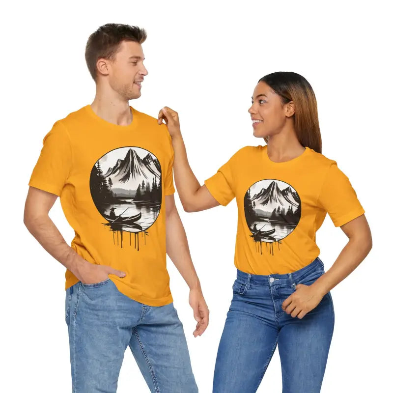 Samurai Canoeing Cotton T-Shirt - Jersey Short Sleeve - DipaliZ