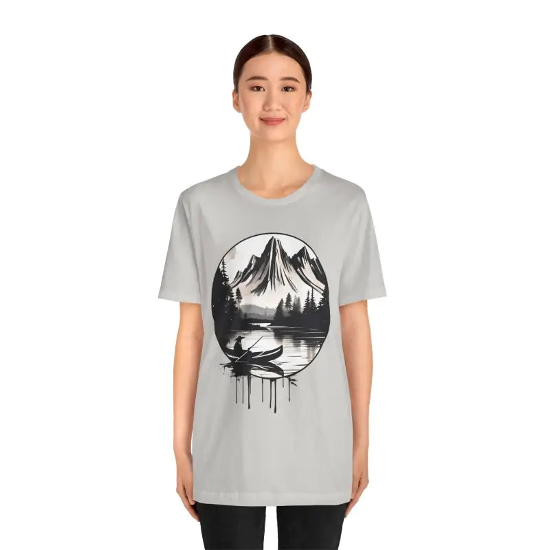 Samurai Canoeing Cotton T-Shirt - Jersey Short Sleeve - DipaliZ