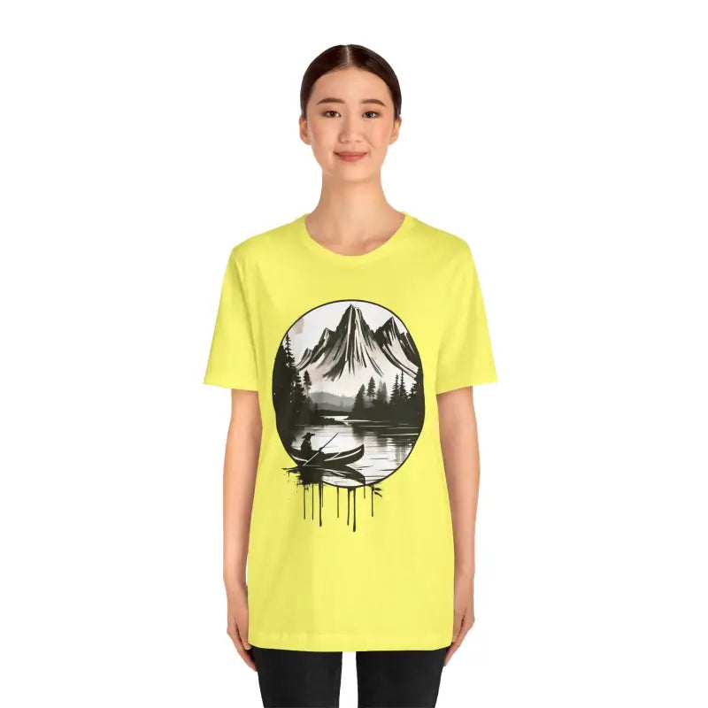Samurai Canoeing Cotton T-Shirt - Jersey Short Sleeve - DipaliZ