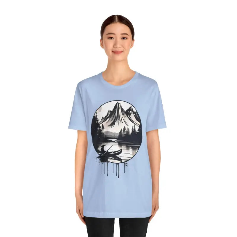 Samurai Canoeing Cotton T-Shirt - Jersey Short Sleeve - DipaliZ