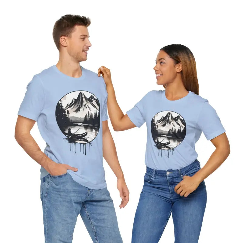 Samurai Canoeing Cotton T-Shirt - Jersey Short Sleeve - DipaliZ
