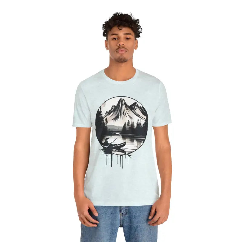 Samurai Canoeing Cotton T-Shirt - Jersey Short Sleeve - DipaliZ
