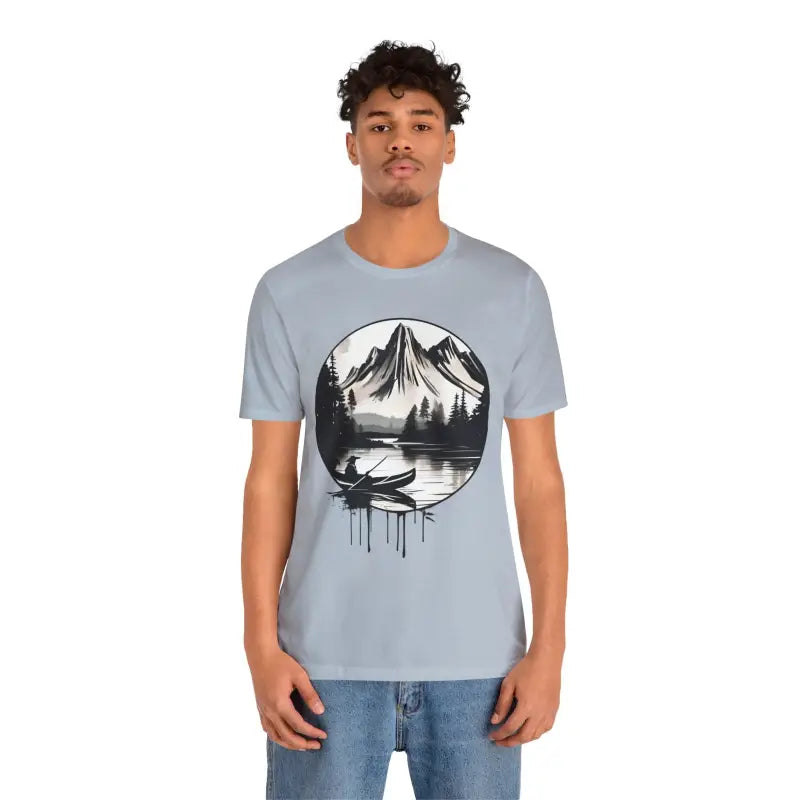 Samurai Canoeing Cotton T-Shirt - Jersey Short Sleeve - DipaliZ
