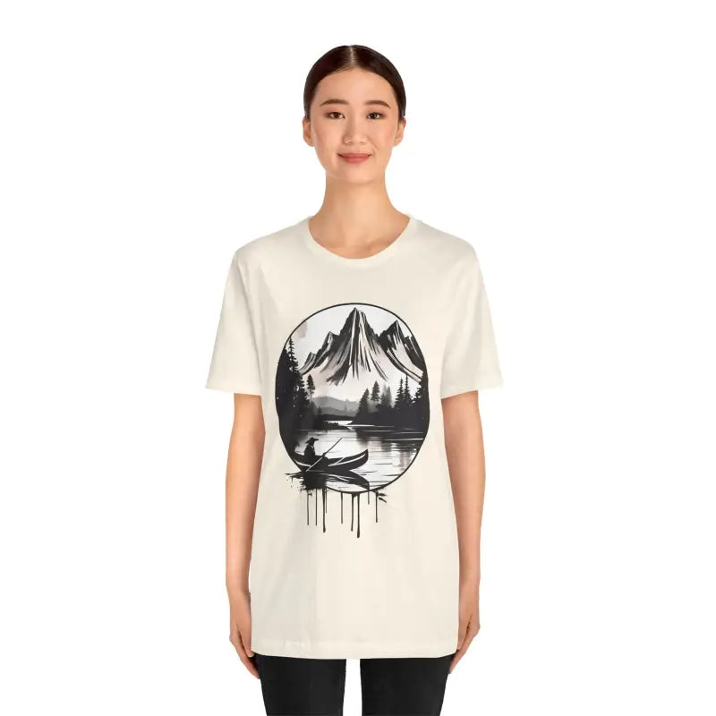 Samurai Canoeing Cotton T-Shirt - Jersey Short Sleeve - DipaliZ