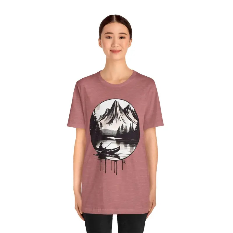 Samurai Canoeing Cotton T-Shirt - Jersey Short Sleeve - DipaliZ