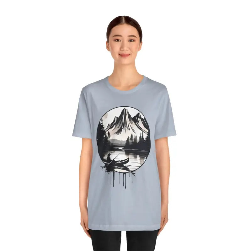 Samurai Canoeing Cotton T-Shirt - Jersey Short Sleeve - DipaliZ