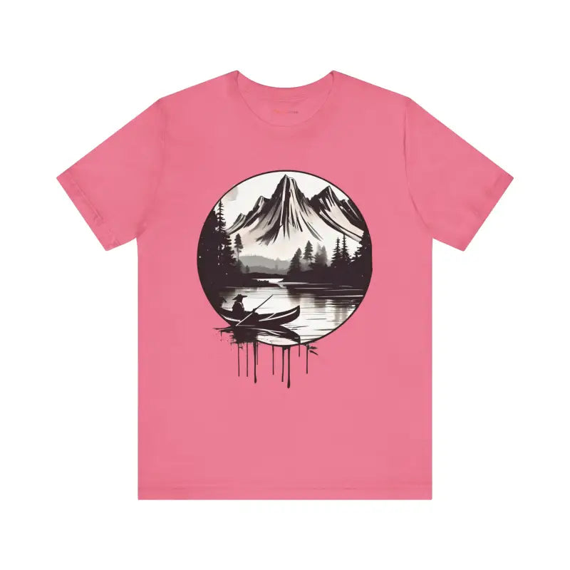 Samurai Canoeing Cotton T-Shirt - Jersey Short Sleeve - DipaliZ