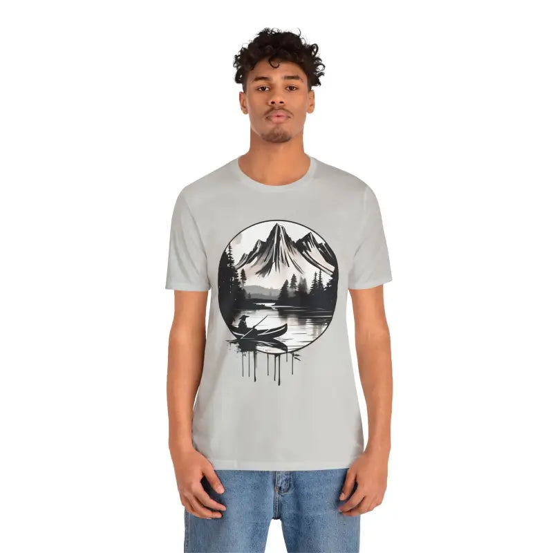 Samurai Canoeing Cotton T-Shirt - Jersey Short Sleeve - DipaliZ