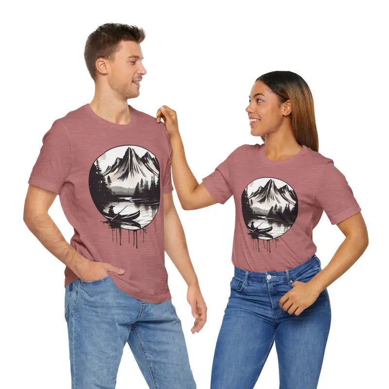 Samurai Canoeing Cotton T-Shirt - Jersey Short Sleeve - DipaliZ