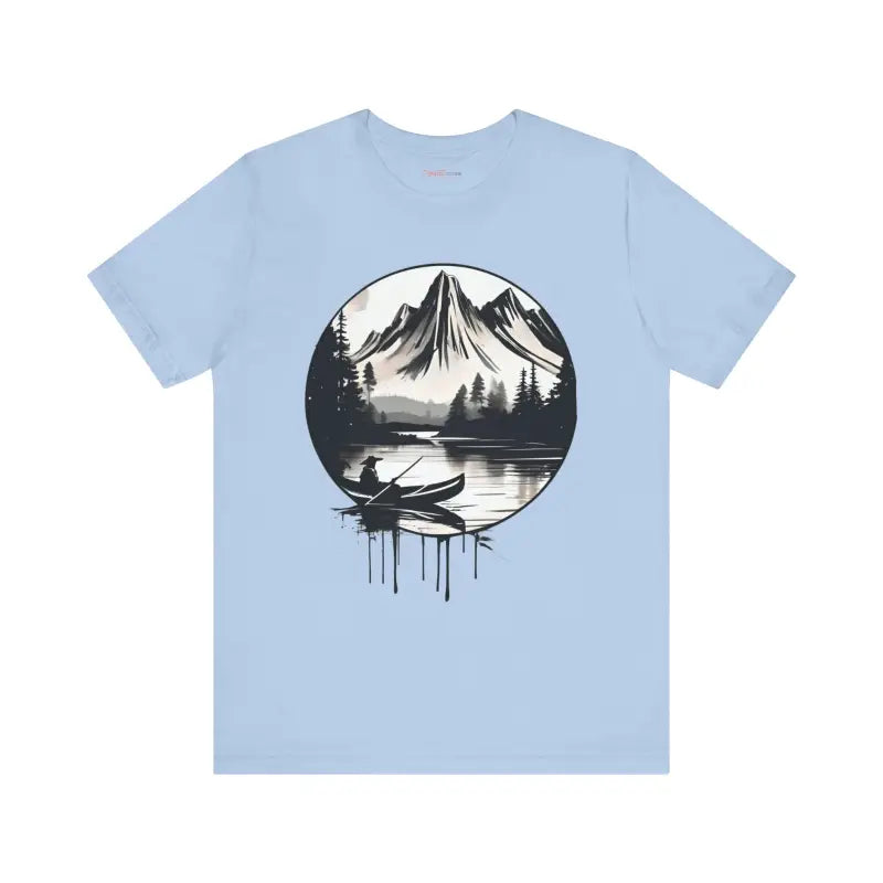 Samurai Canoeing Cotton T-Shirt - Jersey Short Sleeve - DipaliZ