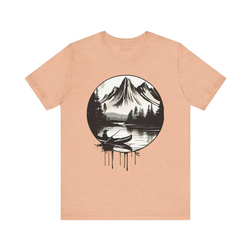 Samurai Canoeing Cotton T-Shirt - Jersey Short Sleeve - DipaliZ