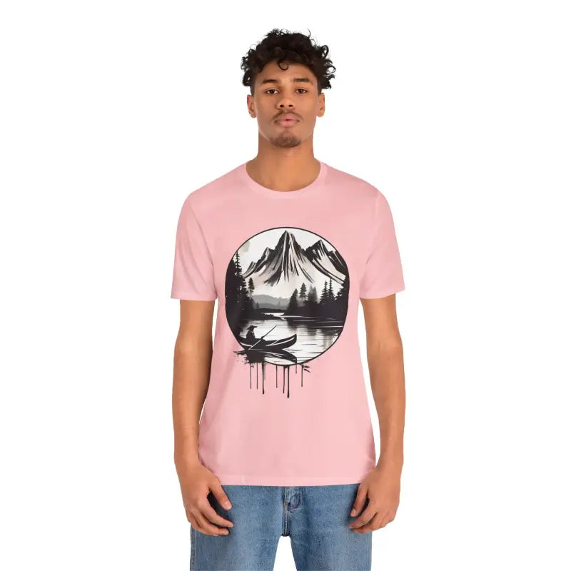 Samurai Canoeing Cotton T-Shirt - Jersey Short Sleeve - DipaliZ
