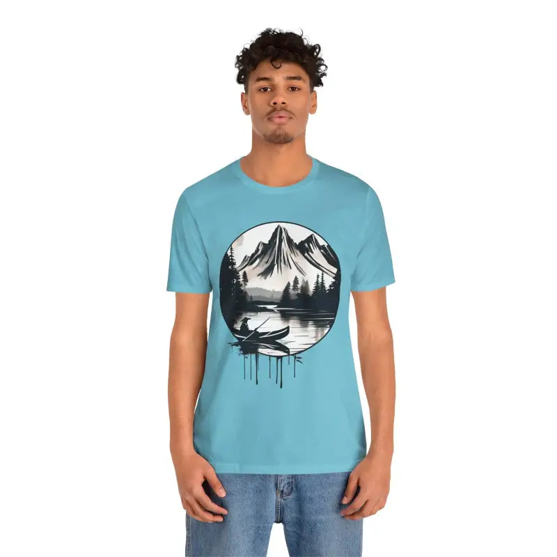 Samurai Canoeing Cotton T-Shirt - Jersey Short Sleeve - DipaliZ