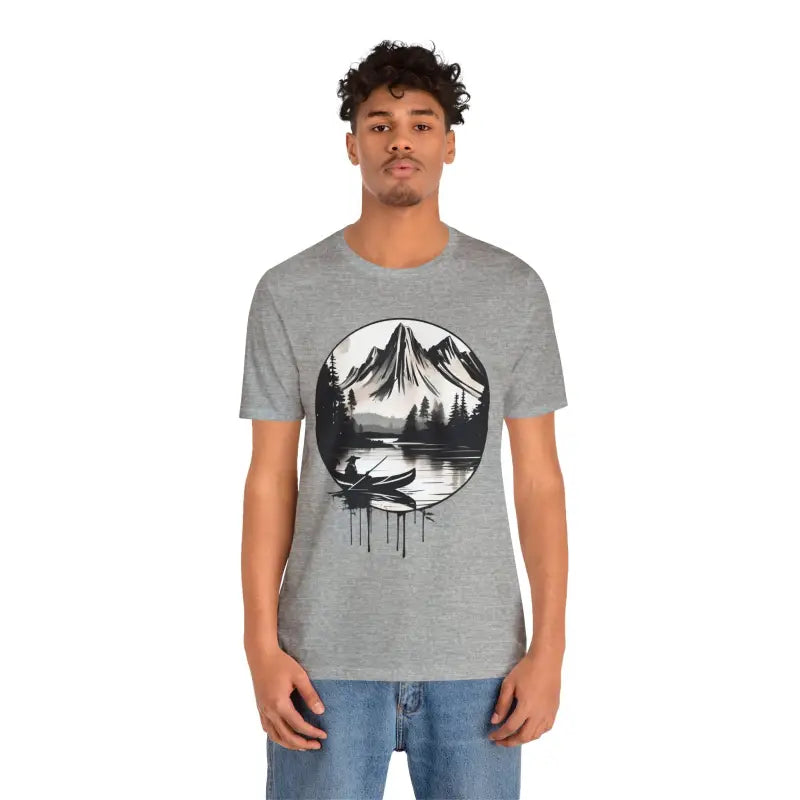 Samurai Canoeing Cotton T-Shirt - Jersey Short Sleeve - DipaliZ