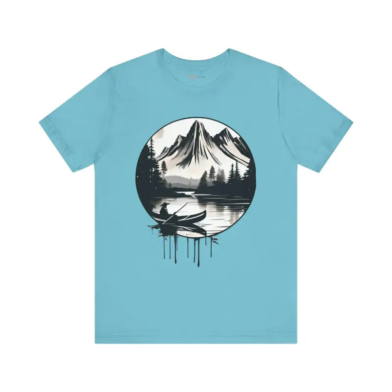 Samurai Canoeing Cotton T-Shirt - Jersey Short Sleeve - DipaliZ
