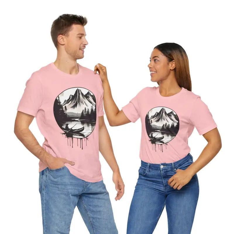 Samurai Canoeing Cotton T-Shirt - Jersey Short Sleeve - DipaliZ