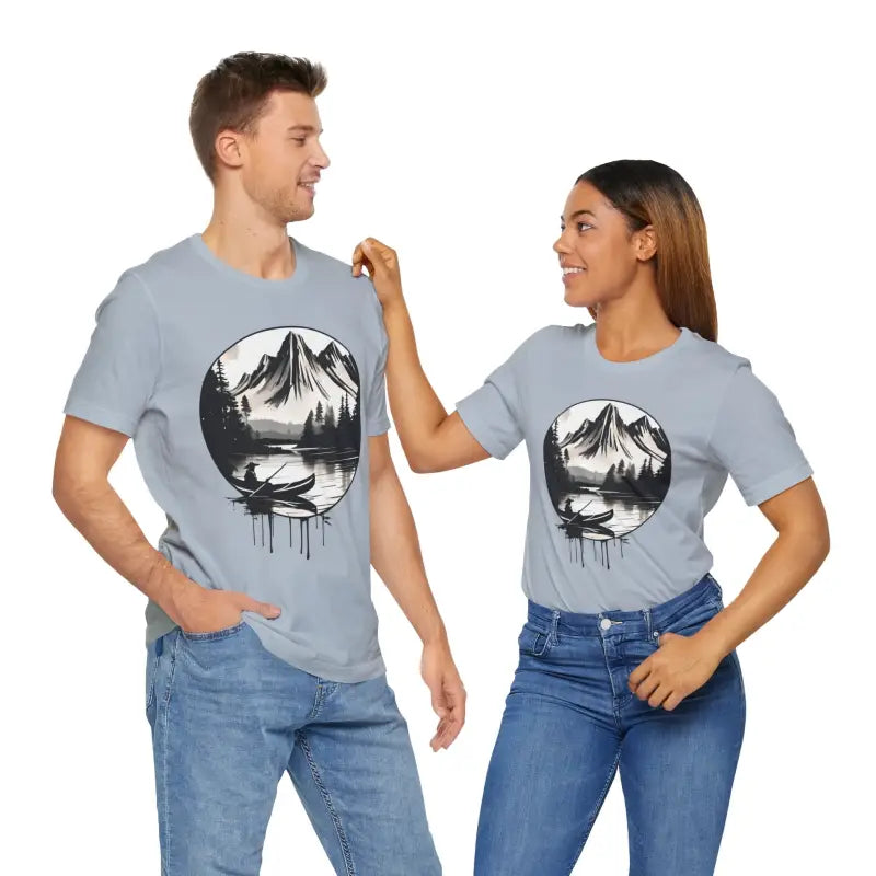 Samurai Canoeing Cotton T-Shirt - Jersey Short Sleeve - DipaliZ
