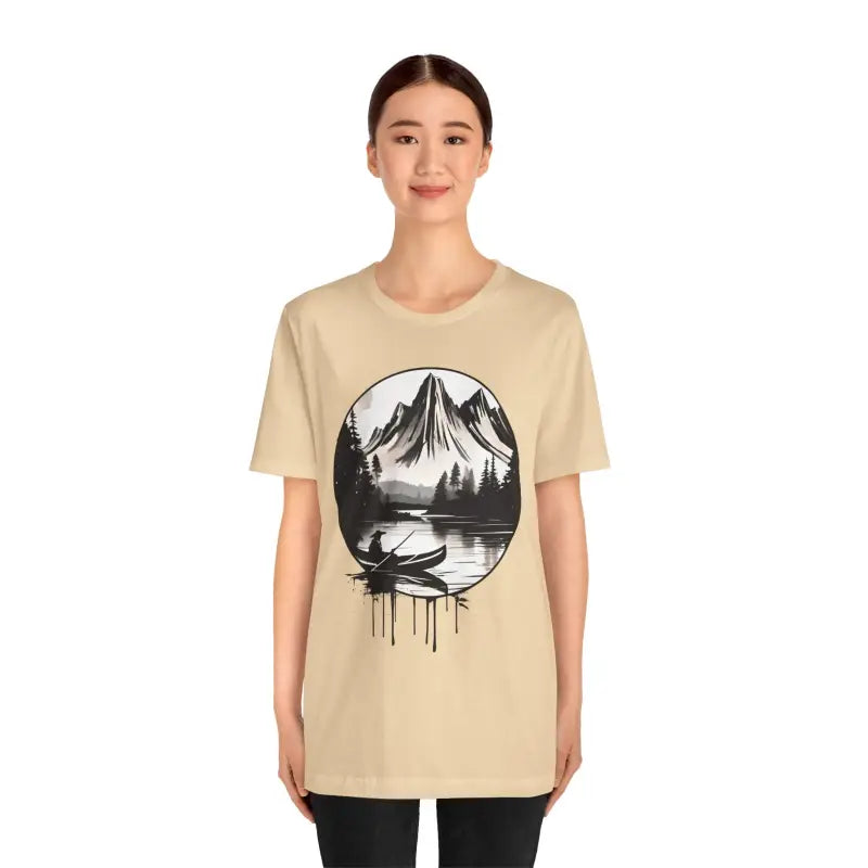 Samurai Canoeing Cotton T-Shirt - Jersey Short Sleeve - DipaliZ