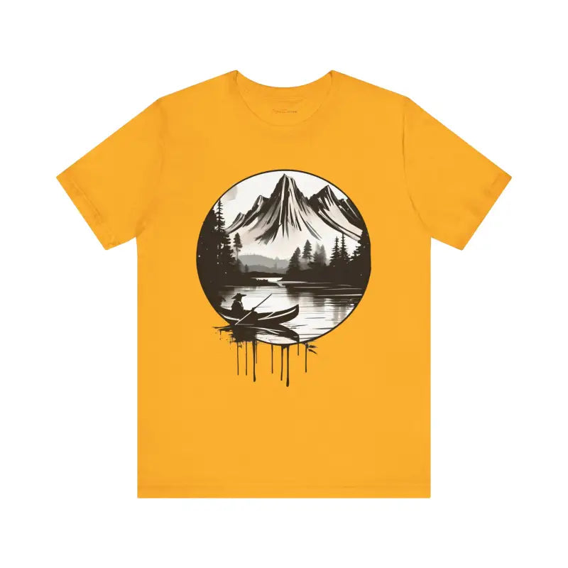Samurai Canoeing Cotton T-Shirt - Jersey Short Sleeve - DipaliZ